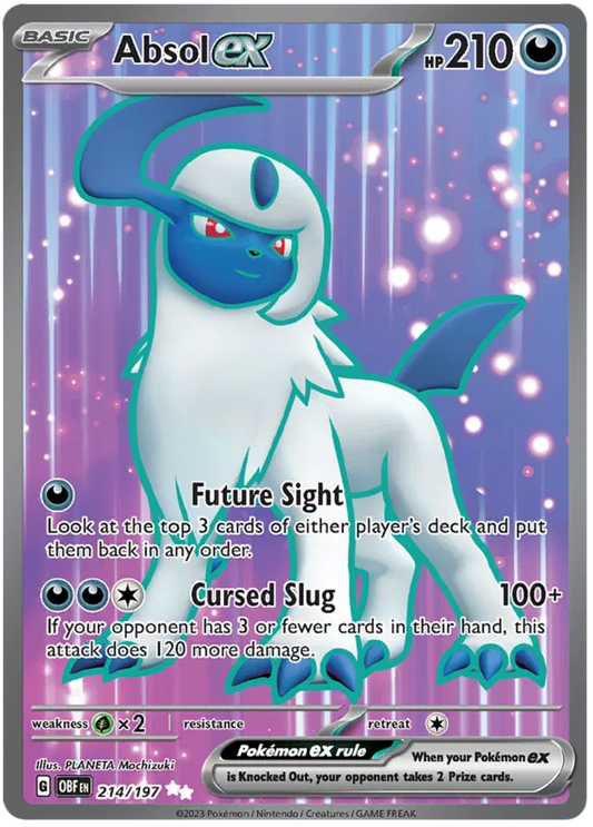 Absol ex 214/197 Obsidian Flames