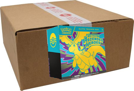 pokemon booster box vs elite trainer box Ascended Heroes - ETB clear acrylic display This game package includes Maha Vailo, Light of Collection:Orchid Paisley - 1 Sleeve