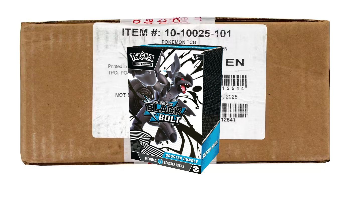 Black Bolt Booster Bundle Case