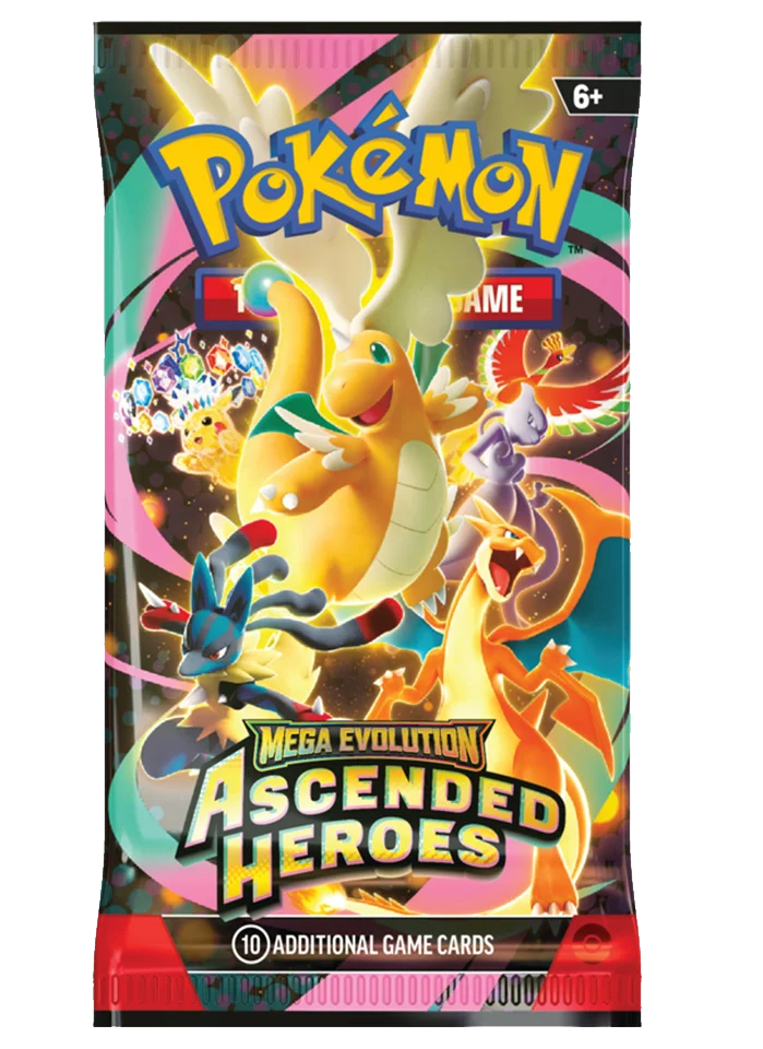 ポケモン Ascended Heroes Booster Bundle Ascended Heroes Booster Pack – Boutique Holo