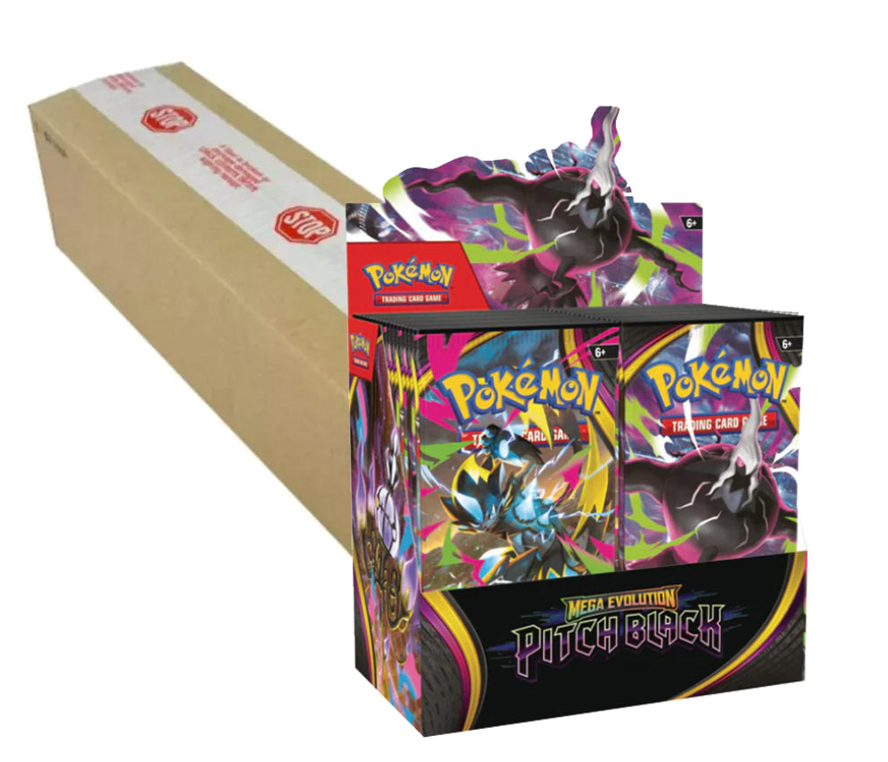 black booster box pokemon Pitch Case – Boutique Holo Size:1 x The Pokémon Obsidian Flames Booster Box Delve into Darkness Beyond yugioh Djinn Disserere of Abyss Rising