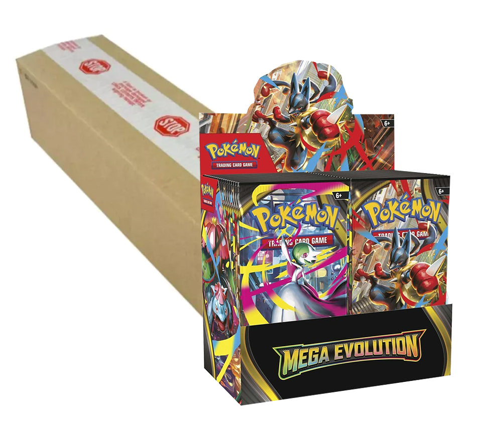 pokemon xy evolutions booster box case Mega Evolutions Enhanced Booster Box Case – Boutique Holo