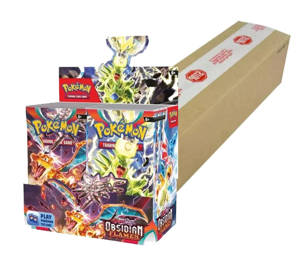Obsidian Flames Booster Box Case