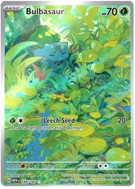 Bulbasaur 166/165 Scarlet & Violet 151