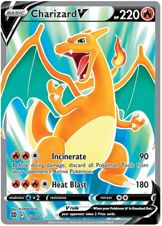 Charizard V 153/172 Sword & Shield Brilliant Stars
