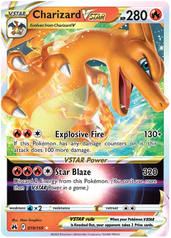Charizard VSTAR 19/159 Crown Zenith