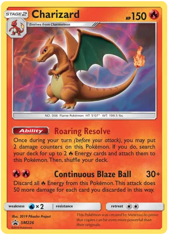 Charizard SM226 Sun & Moon Promos