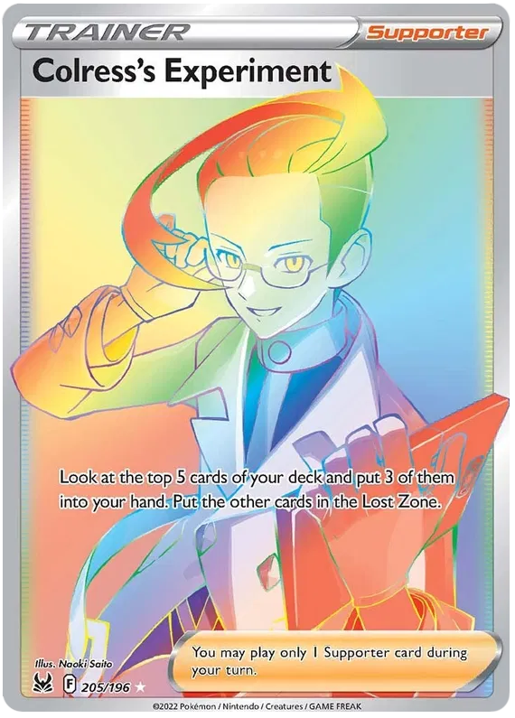 Colress's Experiment 205/196 Lost Origin