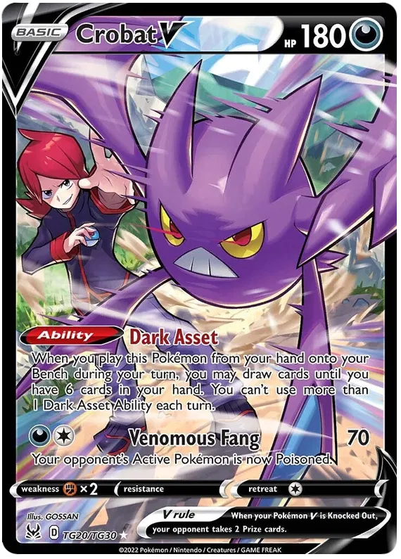 Crobat V TG20/TG30 Lost Origin Trainer Gallery