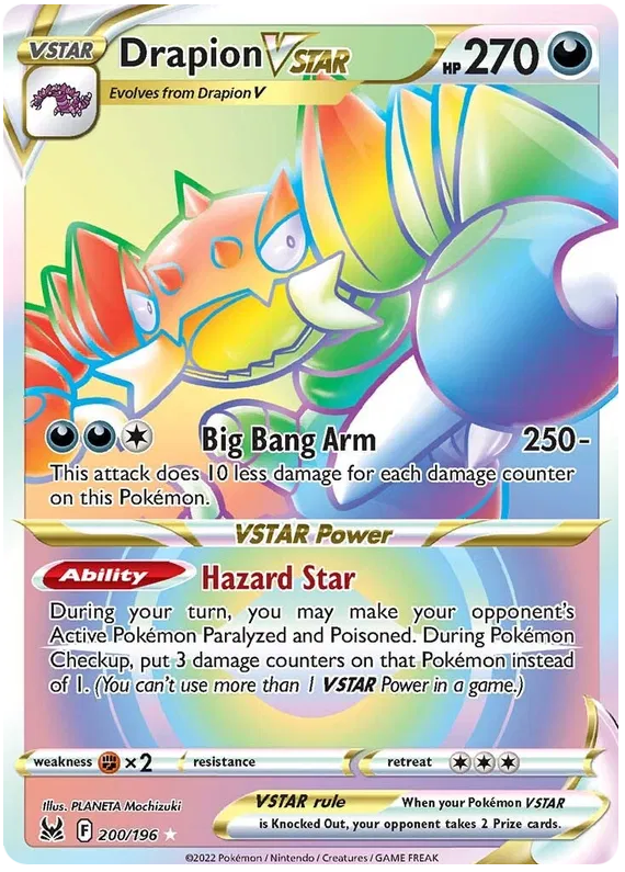 Drapion VSTAR 200/196 Lost Origin
