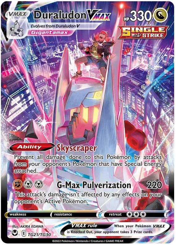 Duraludon VMAX TG21/TG30 Silver Tempest Trainer Gallery