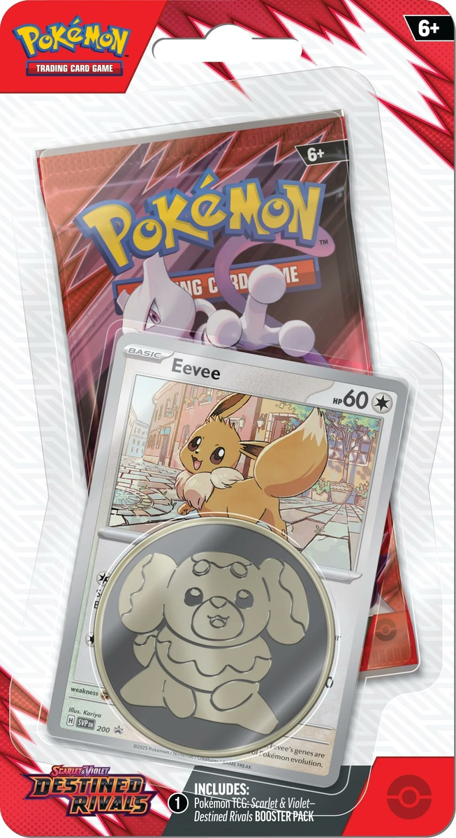 Destined Rivals Eevee Checklane Blister