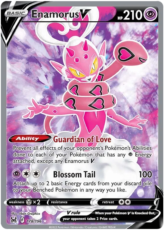 Enamorus V 178/196 Lost Origin