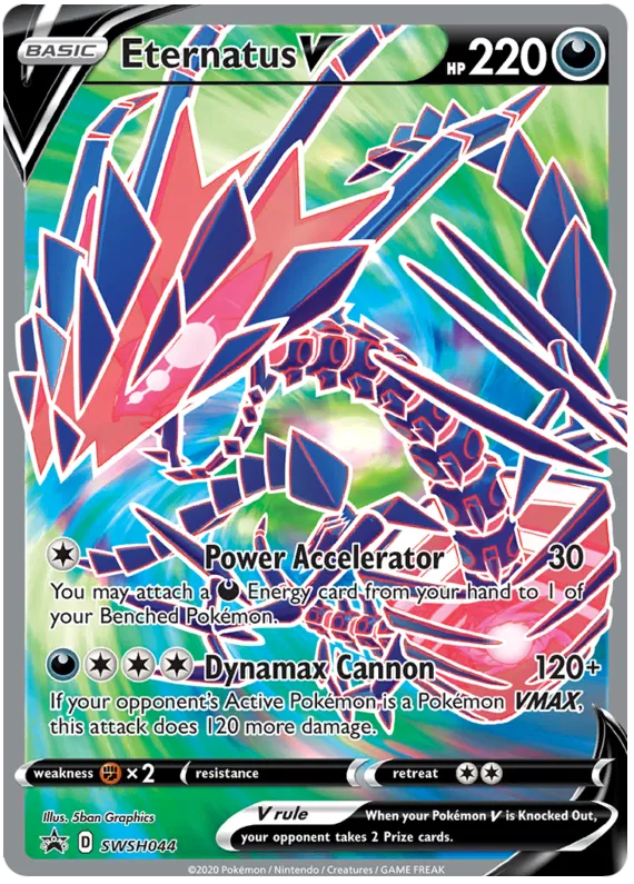 Eternatus V SWSH044 Sword & Shield Promo