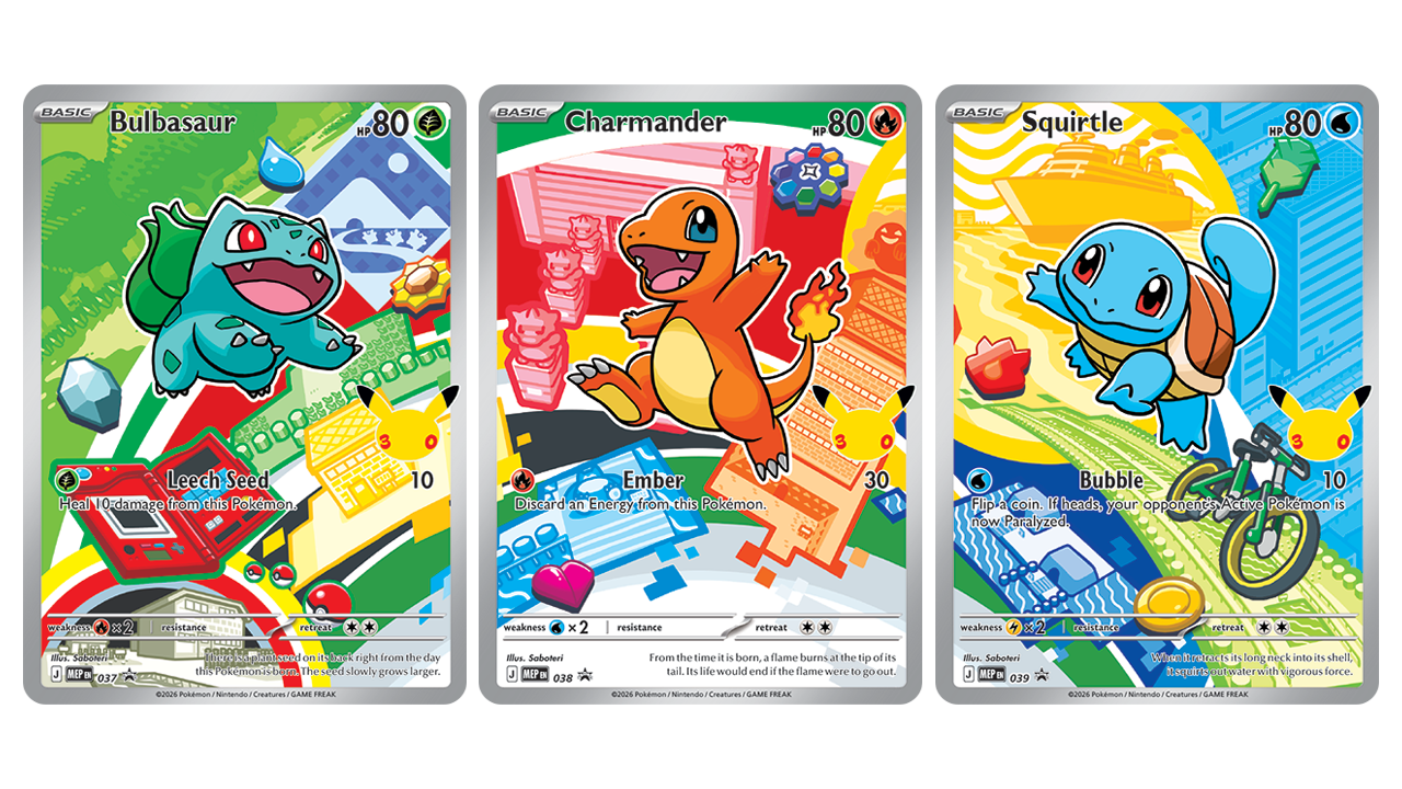 First Partner Illustration Collection Series 1 Kanto GEN 1 Set