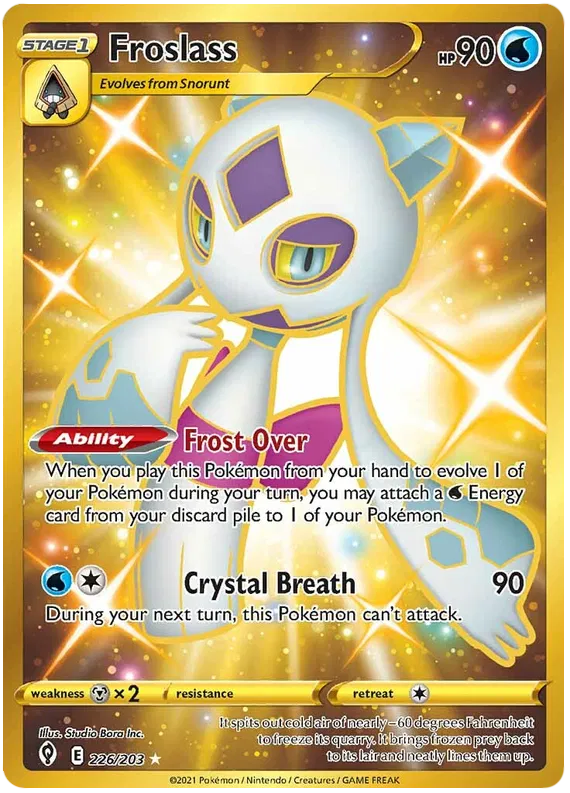 Froslass 226/203 Sword & Shield Evolving Skies