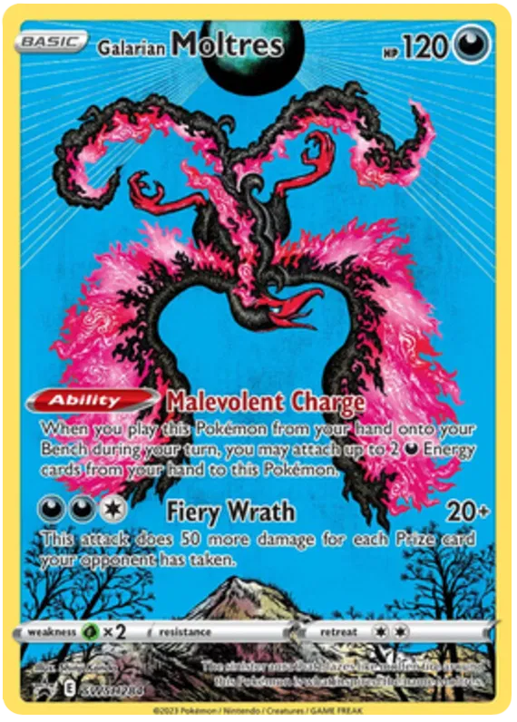 Galarian Moltres SWSH284 Sword & Shield Promo