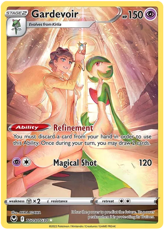 Gardevoir TG05/TG30 Silver Tempest Trainer Gallery