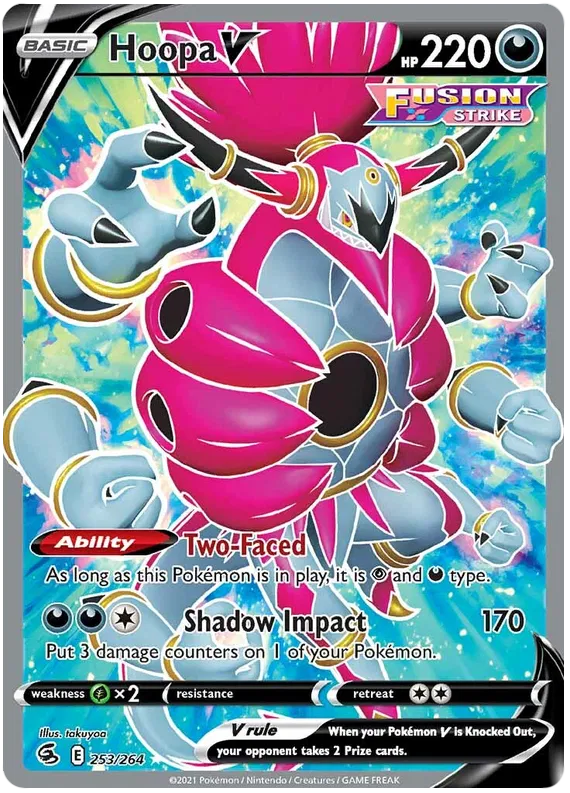 Hoopa V 253/264 Sword & Shield Fusion Strike