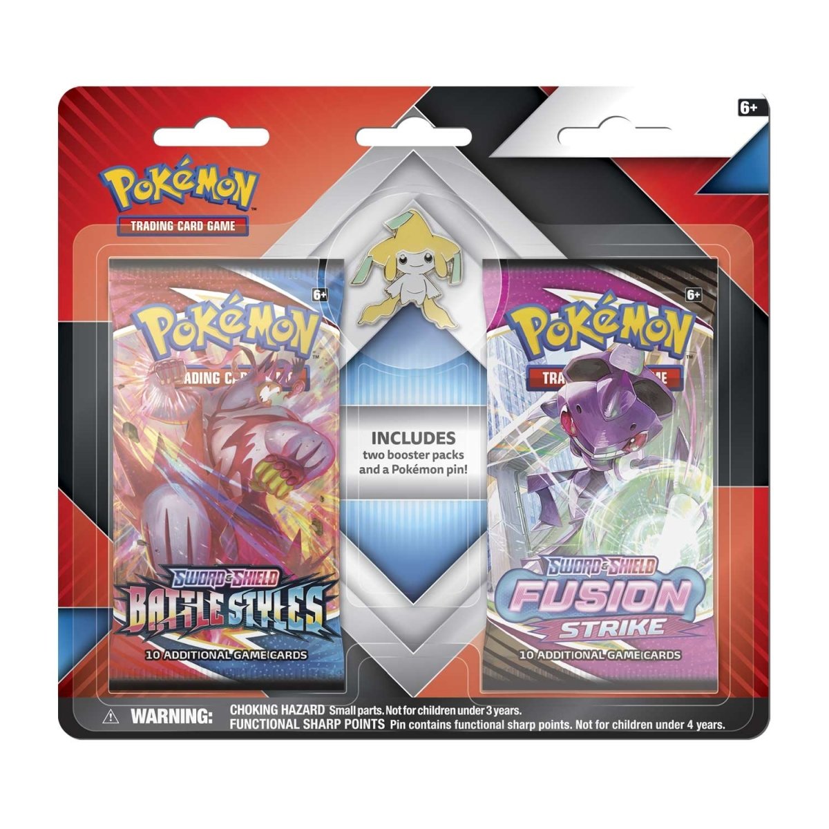 Jirachi Collector's Pin 2-Pack Blister