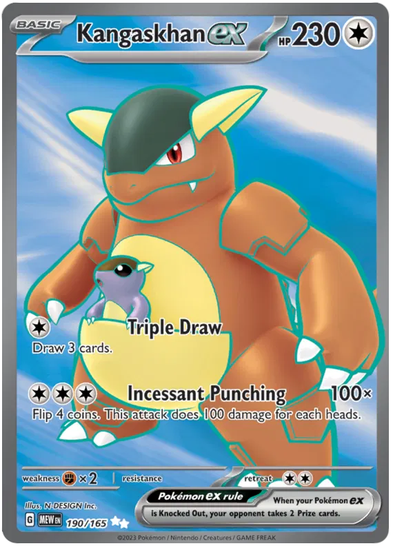 Kangaskhan ex 190/165 Scarlet & Violet 151