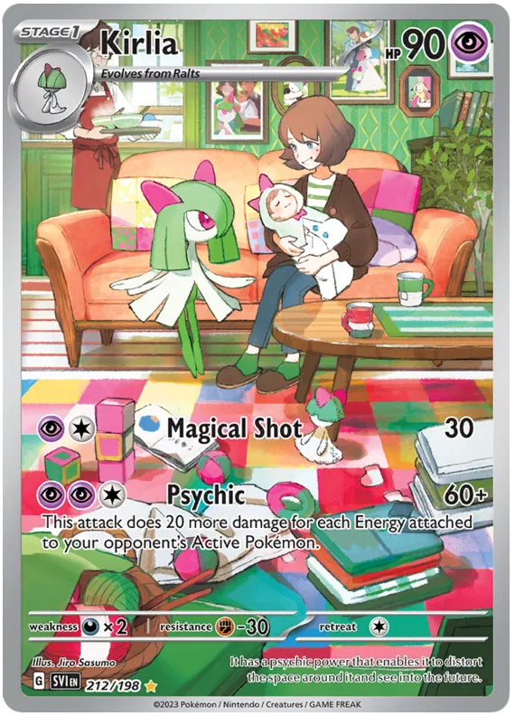 Kirlia 212/198 Scarlet & Violet Base Set
