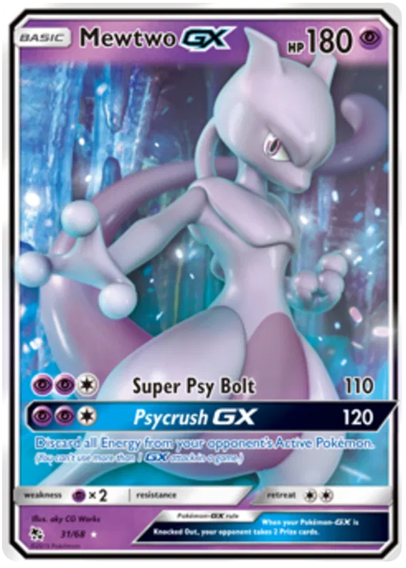 Mewtwo GX 31/68 Hidden Fates