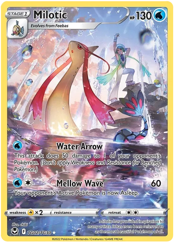 Milotic TG02/TG30 Silver Tempest Trainer Gallery