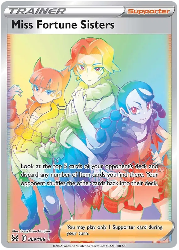Miss Fortune Sisters 209/196 Lost Origin