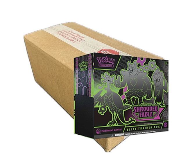 Shrouded Fable Pokemon Center - ETB - Elite Trainer Box Case