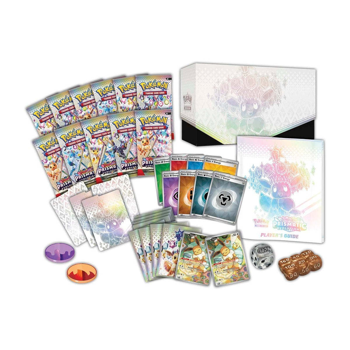 Prismatic Evolutions Pokemon Center - ETB - Elite Trainer Box (Endommagé)