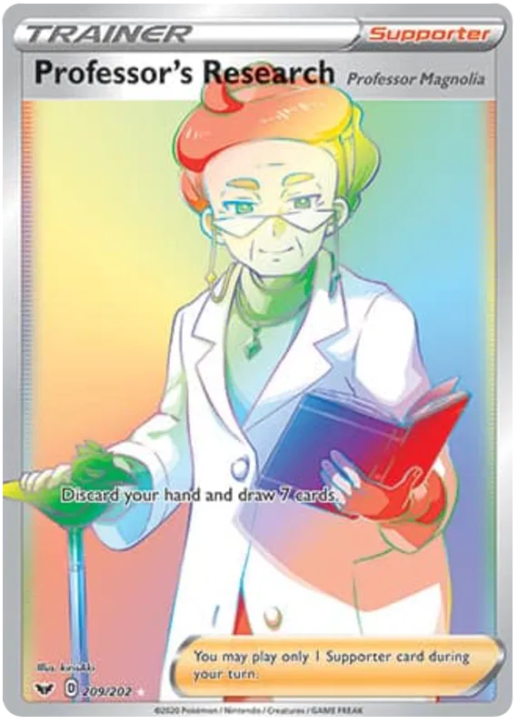 Professor's Research 209/202 Sword & Shield Base Set