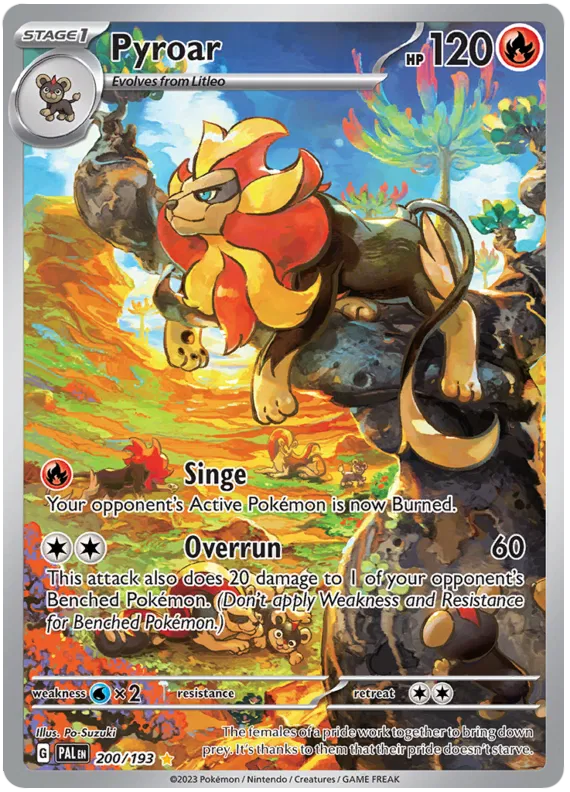 Pyroar 200/193 Paldea Evolved