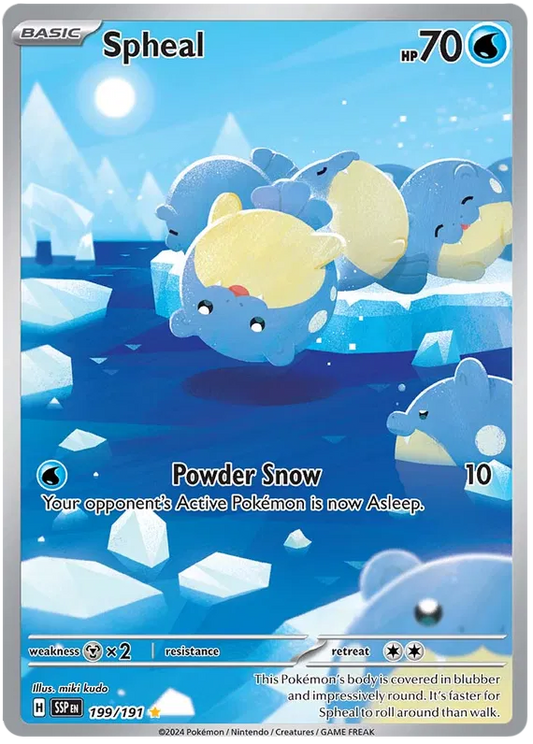 Spheal 199/191 Surging Sparks