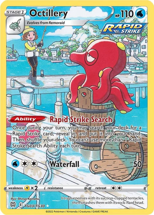 Octillery TG03/TG30 Brilliant Stars Trainer Gallery