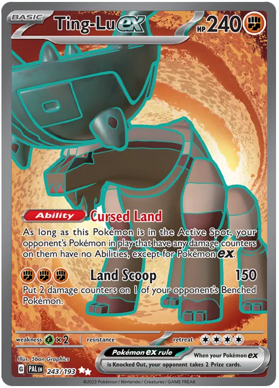 Ting-Lu ex 243/193 Paldea Evolved
