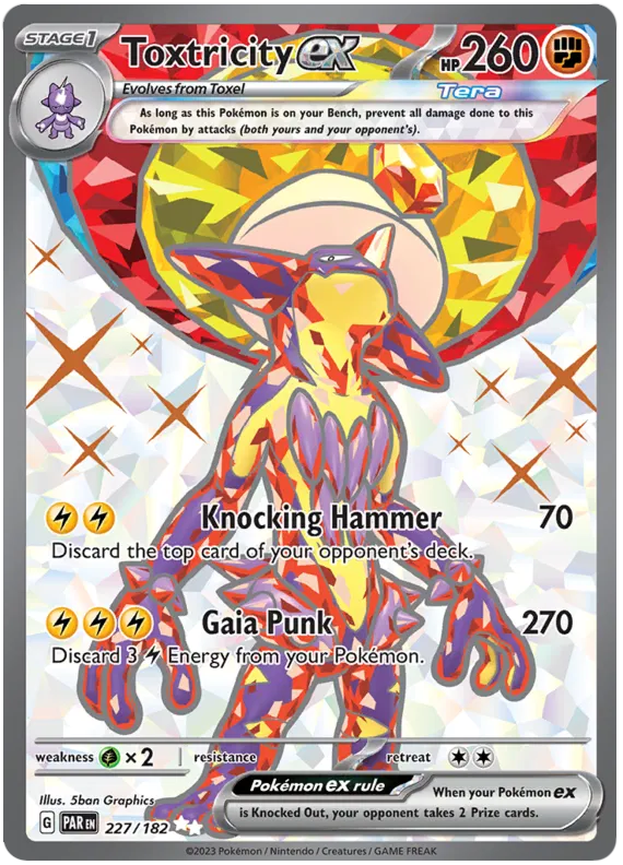 Toxtricity ex 227/182 Paradox Rift