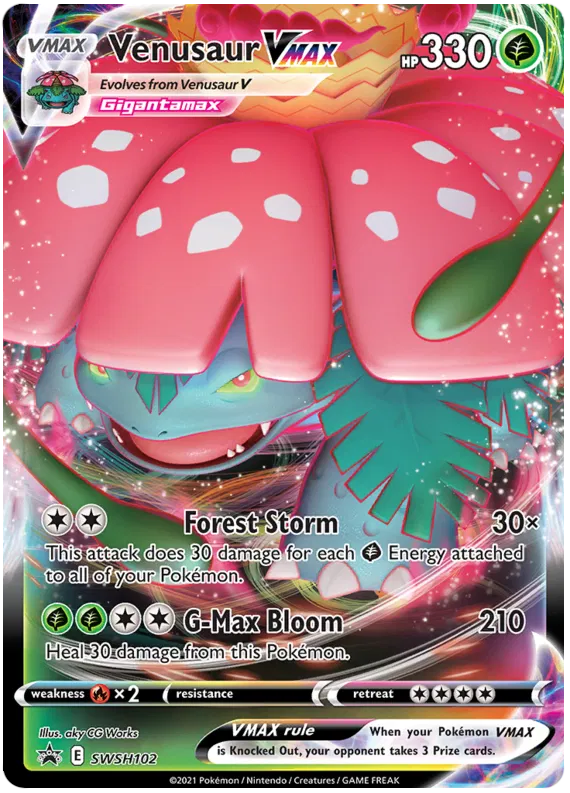 Venusaur VMAX SWSH102 Sword & Shield Promo