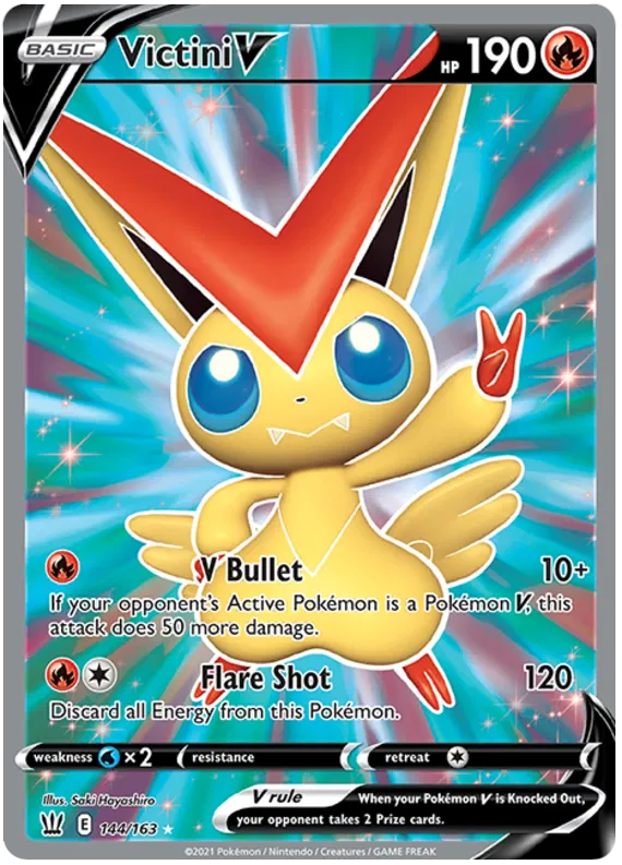 Victini V 144/163 Sword & Shield Battle Styles