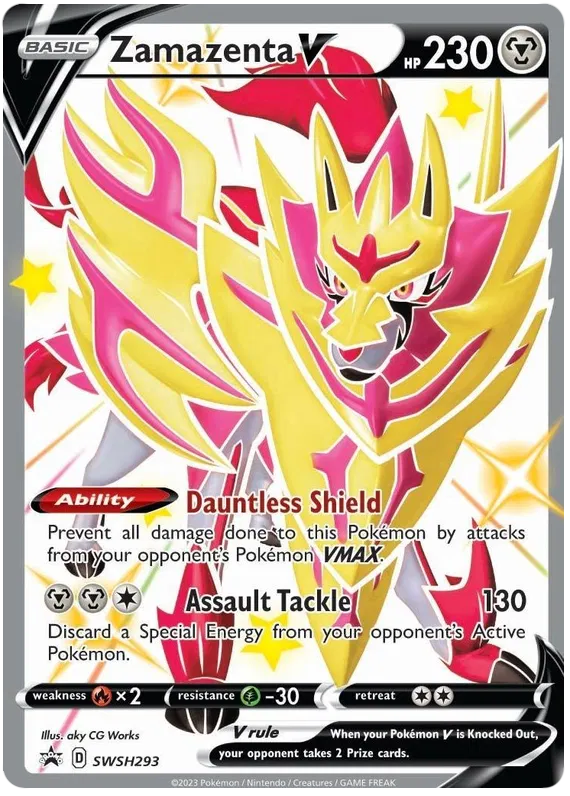 Zamazenta V SWSH293 Sword & Shield Promo