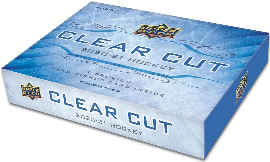 2020-21 Upper Deck Clear Cut Hockey Hobby Box