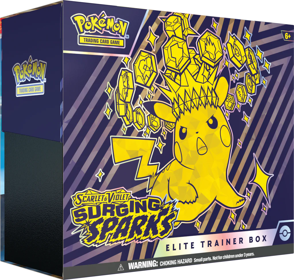 Surging Sparks - ETB - Elite Trainer Box (Endommagé)