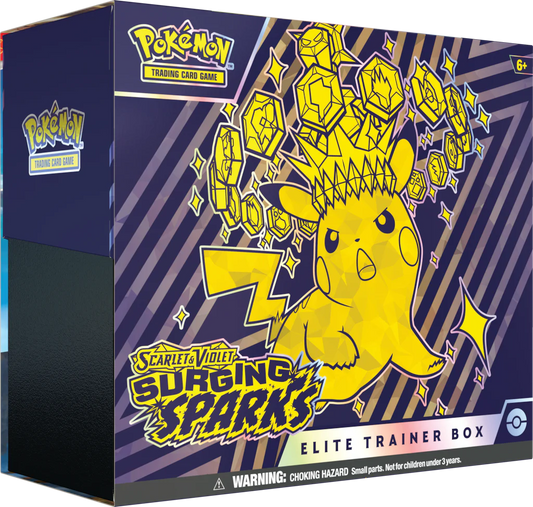 Surging Sparks - ETB - Elite Trainer Box (Endommagé)