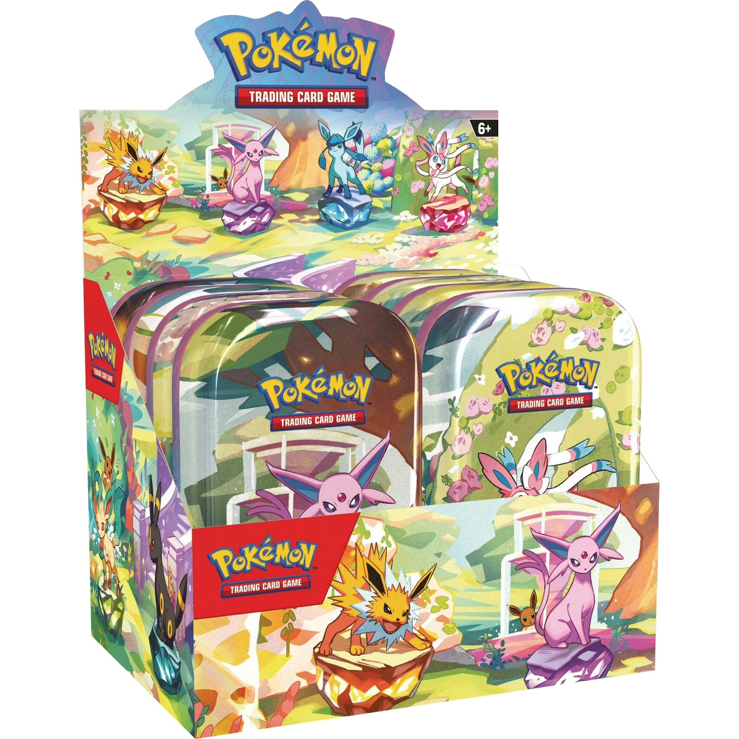 Prismatic Evolutions Mini TIn Display