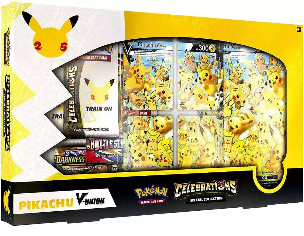 Celebrations Special Collection Pikachu V Union