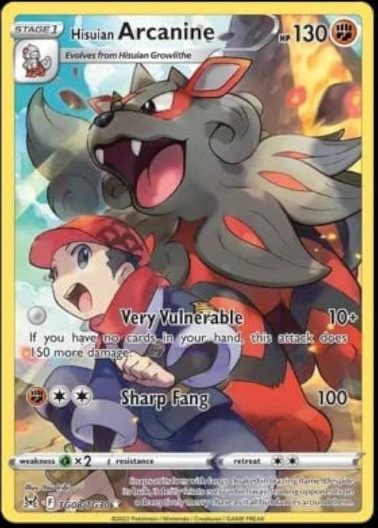 Hisuian Arcanine TG08/TG30 Lost Origin Trainer Gallery