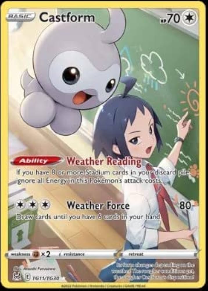 Castform TG11/TG30 Lost Origin Trainer Gallery