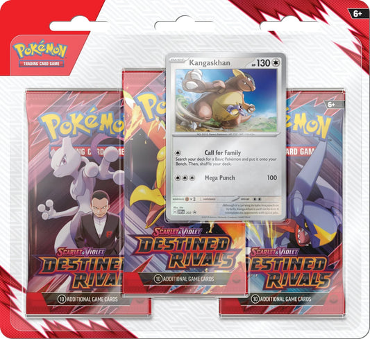 Destined Rivals Kangaskhan 3-Pack Blister