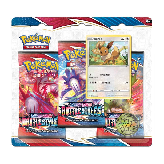 Battle Styles Eevee 3-pack Blister