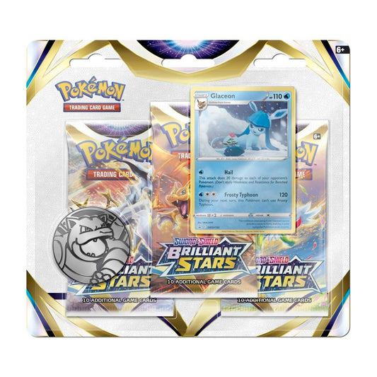 Brilliant Stars Glaceon 3-pack Blister